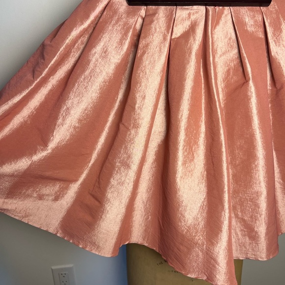 Luna shiny pink ballerina skirt size medium (cut very small, 12” waist) - Picture 3 of 6